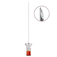Голка для спінальної анестезії Spinocan 0,35 x 120 мм, G 29 x 4 3/4 дюйма червона 4501918