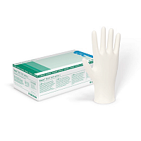 Нитриловые перчатки без пудры VASCO NITRIL SOFT WHITE розмір  M 9201120