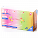 Перчатки нитриловые нестерильные без пудры  №100 STYLE TUTTI FRUTTI 1321