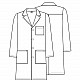 Медичний халат унісекс, 101см Dickies 83403-DWHZ