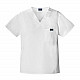 Мужской топ с V-образной горловиной Cherokee Workwear 4789-WHTW