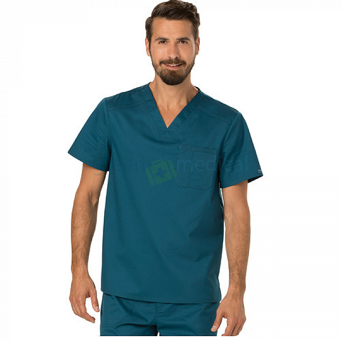 Чоловічий топ з V-подібною горловиною Cherokee Workwear WW690-CAR