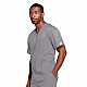 Топ унисекс з V-образной горловиной Cherokee Workwear 4725-GRYW