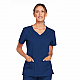 Топ женский з V-образной горловиной Cherokee Workwear 4727-NAVW