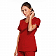 Топ женский з V-образной горловиной Cherokee Workwear 4727-REDW