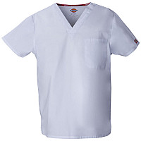 Унісекс топ з V-подібною горловиною Dickies 83706-WHWZ