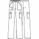 Женские брюки Cherokee Workwear 4005-EGGW